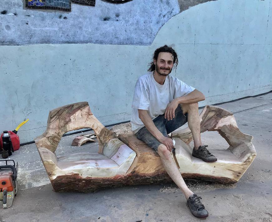 Federico Arcidiácono ama la madera