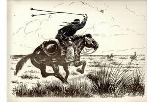 Martín Fierro, "lo mandan a la frontera"