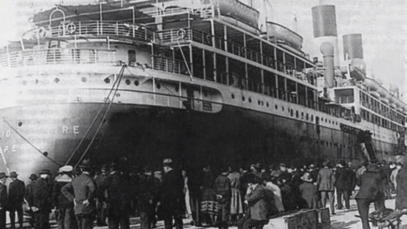 Los argentinos venimos de los barcos 3 / por: Amadeo Hugo Robert-Gilaberte