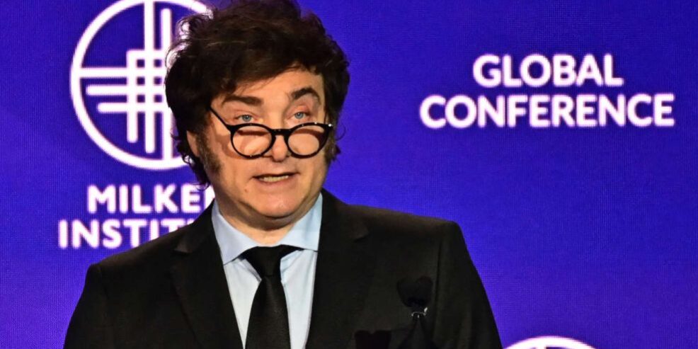 javier-milei-estados-unidos-milken-20240506-1797234