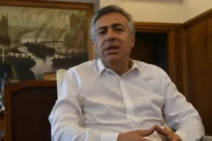 Cornejo... denunci&oacute; una red de desinformaci&oacute;n y apunt&oacute; contra un medio digital