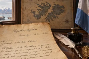 Histórico, hallan carta inédita -de 1833- sobre la usurpación británica en Malvinas